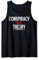 Conspiracy Not Theory NWO Alien Mond Verschwörungstheorie Tank Top