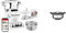 Moulinex I Companion XL Robot cuiseur connecté, Bol en acier inoxydable, Jusqu'à 10 p & Cuiseur Vapeur XF384B10 Accessoire Companion Officiel Bol Collecteur Jus