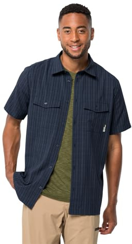 Jack Wolfskin Men's Thompson Men's Shirt Short-Sleeved Shirt (Pack of 1)