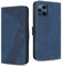 YIRRANZD Coque pour Oppo Find X3 / Oppo Find X3 Pro, Étui Housse Protection en Cuir PU [Pochette de Portefeuille] [Magnétique], Antichoc Etui à Rabat pour Oppo Find X3 / Oppo Find X3 Pro (Bleu)