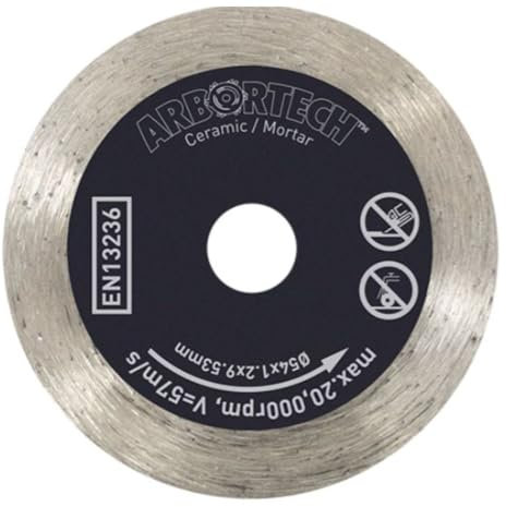 Arbortech Mini Diamond Cutting Disc Diameter 54 mm x 1.2 mm Min.FG.617