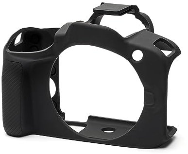 easyCover - Silikon Kameratasche - Schutz für Ihre Kamera - Canon R50 - Schwarz