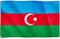 Runesol Aserbaidschan Flagge, 91x152 cm, 4 Ösen, Tag der Märtyrer, eine in jeder Ecke, üçrəngli bayraq, Tricolore, Aserbaidschanisch, Premium-Flaggen für drinnen und draußen, Fahne, Novruz