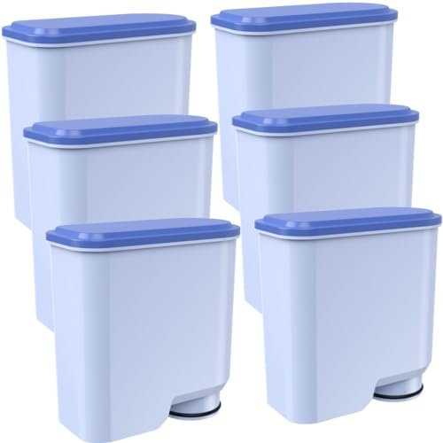 Wasserfilter Kaffeevollautomat für Philips Aqua Clean CA6903/10 CA6903/22 CA6707/20 Aqua Clean Filter Philips Wasserfilter Kaffeevollautomat (6 Stücke)