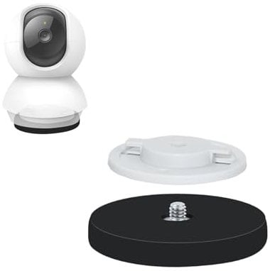 Kamera Magnetische Halterung Kompatibel mit Tp-Link Tapo C200/ C210/ C220/ Tc70/ C225/ C211, Kasa Ec70/ Kc410s Überwachungskamera, Ohne Bohren Kamera Wandhalterungen für 1/4'' Kamera