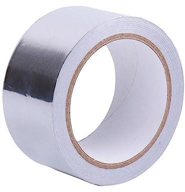iplusmile Dichtband Klebeband aus Aluminiumfolie Reflektierendes Klebeband Aluminium HVAC Tape Thermal Resist Tape Silberdichtband dichtungsbänder dichtungsband Reparaturwerkzeug