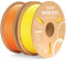 ELEGOO Rapid PETG Filament 1.75mm Gelb Orange 2 KG, High Speed 600mm/s 3D Drucker Filament Maßgenauigkeit +/- 0.02 mm, 2kg Pappspule(4.4lbs) Passend für die meisten FDM 3D Drucker