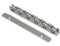 Guyker 42mm Guitar Roller Nut - Titanium alloy Ball Nut Height Adjustable Split Regulation Replacement Parts Compatible with 6 String Start ST TL Style Guitar, TS001