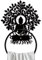 MAYJOYDIY Metall Buddha Motiv Handtuchring Baum des Lebens Handtuchhalter Lotus Buddha Meditation Handtuchring Wandmontage Schwarzer Kunst Handtuchhalter Für Badezimmer Küche Heimdekoration Geschenk