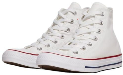 Mens Slip On Lace Up High Top Canvas Summer Trainers Pumps Sneakers Men Casual Comfy Shoes 6-11 (White, UK Footwear Size System, Adult, Men, Numeric, Medium, 11)