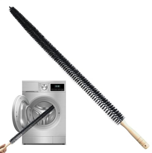 Radiator Cleaner Brush - Washing Machine Cleaning Brush | Refrigerator Brush Lint Remover | Dryer Lint Vent Cleaning Tool | Flexible Long Pipe Cleaning Tool | Pipe Unblocker for Clothes Dryer