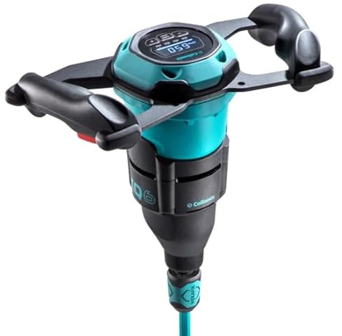 Collomix XQ 6 Agitatore - 1750 Watt, 230 V - Agitatore elettrico con 8 livelli di regolazione della velocità - Robusto miscelatore manuale per lavori di miscelazione pesanti in cantieri e artigianato