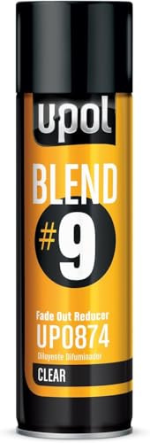 INTERMIX SUPPLIES U-POL BLEND/AL #9 Transparent Fade Out Blending Solvent 450ml Aerosol Clear Fades Out Edges Of Clearcoats/Solid Colours For All Types Of Repair Invisible Blend Finish - UP0874