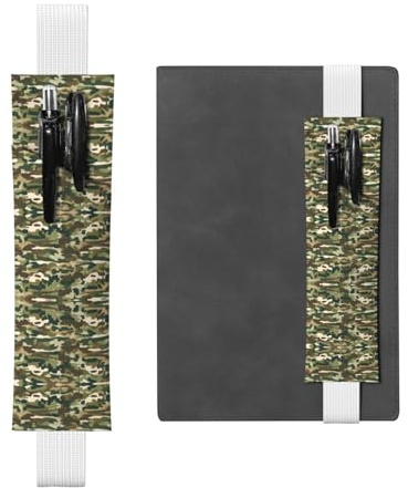 VVXBHGR Federmäppchen aus PVC-Leder, 2-in-1, rutschfest, Camouflage-Druck, Schwarz, weiß, Eine Größe, Schulrucksack