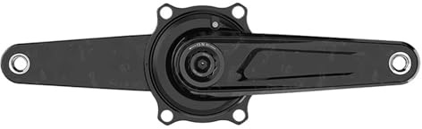 HKZRTUDS Compatible for THINKRIDER PP5 Carbon Fiber Spider Power Meter Crankset DUB 29mm 162.5‑172.5mm ANT+ BLE Road Bike,Part(170MM DUB)