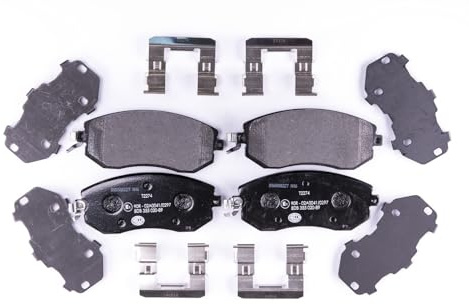 HELLA 8DB 355 020-891 Bremsbeläge - mit akustischer Verschleißwarnung | Kompatibel mit: SUBARU BRZ, FORESTER, FORESTER, FORESTER, IMPREZA Schrägheck, IMPREZA Schrägheck, IMPREZA Stufenheck