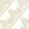 FUNSHOWCASE 10tlg Große gebrauchsfertige Spitze essbar Tortenband Spitzendekor Muschel Gitterrand beige je 32cm