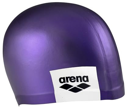 Arena Logo Moulded, Cuffia Unisex Adulto, Viola (Purple), Taglia Unica