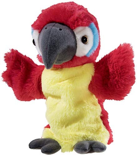 Heunec 394377 Handspielpuppe Papagei, mehrfarbig
