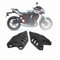 HEINMO Motorrad Hinten Fußrasten Fußrasten Fersenschutz Platte Schutz Für Kawa' Z650 Ninj'650 2017-2021 2022 2023 Fußrasten (Black)