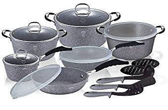 Berlinger Haus Stone Touch Line Topfset 18-teilig
