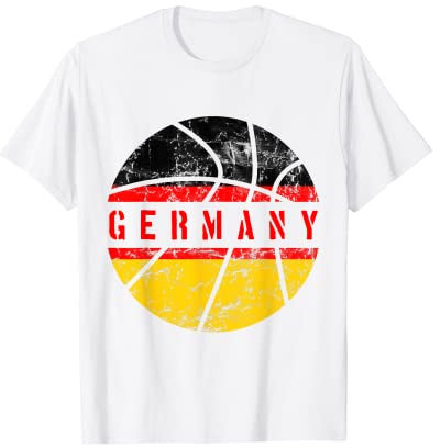Deutschland Flagge Basketball Sport Deutschland Team Fan Liebhaber T-Shirt