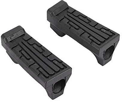 Yctze 1 paire de repose-pieds avant en caoutchouc pour moto Yamaha YBR 125 Pédales avant pour moto Pédales en caoutchouc pour moto