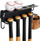 MIUONO Baseballschläger-Wandhalterung, Baseball-Halter und Schläger-Halterung an der Wand für Display, Zaun-Organizer, robuster Stahl für lange Nutzungsdauer