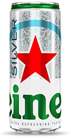 Heineken Silver Cerveza Lager Lata 33cl