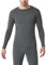 LAPASA Herren 100% Merinowolle Thermo Unterhemd, Premium Merino Wolle Unterwäsche Oberteile Langarmshirt M29