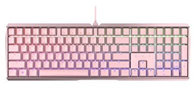 CHERRY MX BOARD 3.0 S, kabelgebundene Gaming-Tastatur mit RGB-Beleuchtung, EU-Layout (QWERTY), MX RED Switches, Pink