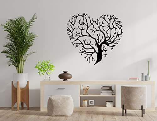 Pet-Jos Grand arbre de vie en bois Décoration d'intérieur Décoration murale Arbre en bois Décoration murale Grande décoration murale Naturel