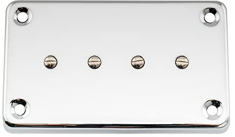 Artec EBC4 Céramique Micro Pick-up Manche Style Sidewinder Mudbucker 30K pour Epiphone/USA EB SG Style Guitare électrique Basse, Chrome