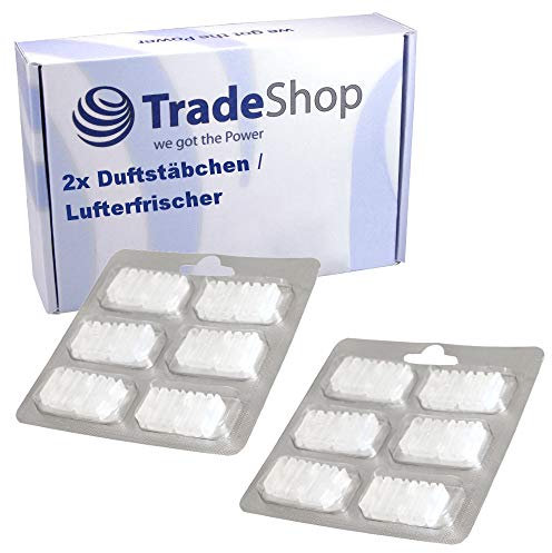 12x Duftstäbchen Lufterfrischer Geruchs-Filter Duftpatrone kompatibel mit Vorwerk Kobold 130 131 135 136 140 VK130 VK131 VK135 VK136 VK140
