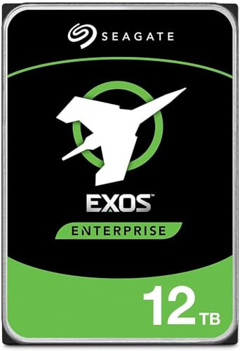 Seagate Exos X14 - Disco duro interno (12 TB, ST12000NM0558, 3,5 pulgadas, SATA3, 256 MB)