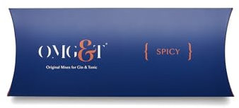 OMG&T Ginfusions - Scrumptious Spicy Infusion Bags - Flavour Gin & Tonic in Minutes with Delicious Infusion Bags - Natural Ingredients - Pack of 9 (Spicy)
