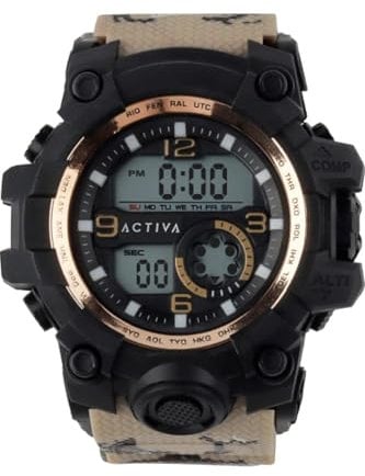 Invicta Herren Digital Quarz Uhr mit Harz Armband ACW435-005