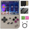 Voacle RG35XX Console de jeu portable rétro version 2024, écran IPS de 3,5, système Linux, carte TF 64 Go intégrée, jeux classiques 5474, sortie TV HDMI (gris-mew)