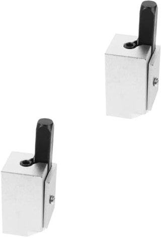 HOMSFOU 2 Pièces Ciseaux à Bois Outil Pour Carré Outil D'équarrissage Ossature Bois Burin Pour Mortaise Articulée Encastrée Ciseau D'angle Acier à Haute Teneur En Carbone
