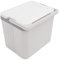 CHICIRIS Scatola Frigo da 15 Litri Scatola Frigo Portatile da 15 Litri Isolante Professionale Durevole Scatola Frigo Rigida per Picnic all'Aperto Pesca Stallo Commerciale (White)