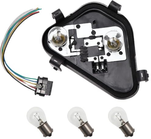 YananAC Rücklicht Hinten links Rücklicht Lampe Panel Lampenfassung für Serie 3 320i 328i F30 F80 63217313043 Rücklicht Sockel