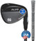 ALVO GOLF Stealth Black – einzelne Wedges Golfkeile 60 Grad – Keil Herren Golf – Gap Wedge, Sand Wedge, Lob Wedge Golfschläger für Herren – Premium-Griff, Pitching-Keil für Herren, rechte Hand