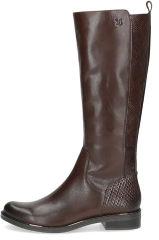 CAPRICE Comfort Damen Sneaker flach aus Leder Mehrweite H