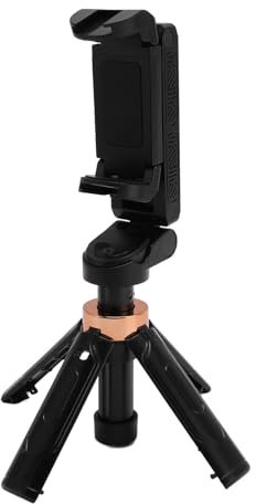 3 in 1 Stick Selfie Stick, BT 360 Gradi di Rotazione da Viaggio Monopode Monopode Remote Universal Self Stick Gimbal con Supporto per Clip per Telefono per la Registrazione Video