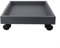 Fauhapyway Plateau robuste pour pot de fleurs carré à roulettes - Support de base pour intérieur/extérieur (intérieur 27 cm)