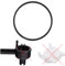Snapworld-Kaffee 1 x seal O-ring for flow meter water meter digmesa and cappuccinatore compatible with Saeco Philips Gaggia Solis coffee machines for 9160.039/996530013859
