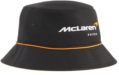 PUMA McLaren F1 Fischerhut - Schwarz - Einheitsgröße | McLaren Racing und PUMA-Branding, Offiziell lizenzierte Fanwear-Kollektion, Entworfen für McLaren-Anhänger