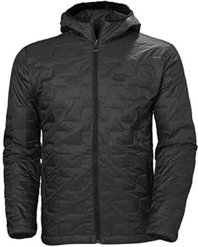 Helly Hansen Herren Jacke Lifaloft Hooded Insulator, Black Matte, S, 65604
