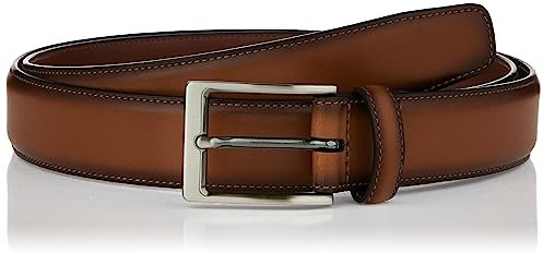 Perry Ellis Herren Portfolio Amigo Kleid Gürtel, braun, 55