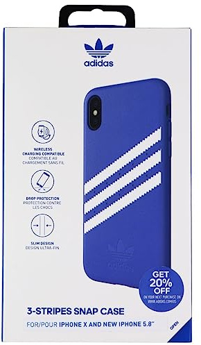 adidas Originals Designed für iPhone X Xs hülle - Blau